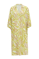 Peraluna-Akira Dress Bol Kesim 117 Cm Mat Dokulu Yazlık Kadın Elbise-Elbise-8-Milagron.com