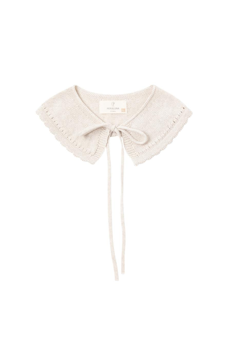 Peraluna Ayla Knit Collar Kadın Triko Yakalık - Ekru