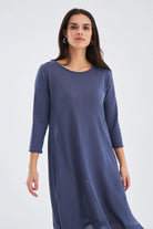 Peraluna-Bol İnce Yazlık Şifonlu Kadın Triko Elbise-Elbise-1-Milagron.com