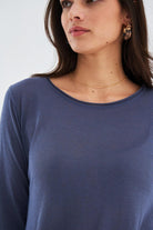 Peraluna-Bol İnce Yazlık Şifonlu Kadın Triko Elbise-Elbise-6-Milagron.com