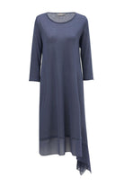 Peraluna-Bol İnce Yazlık Şifonlu Kadın Triko Elbise-Elbise-8-Milagron.com