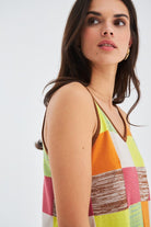 Peraluna-Bonjo Dress Askılı Yazlık Kadın Triko Elbise-Elbise-3-Milagron.com