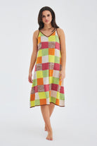 Peraluna-Bonjo Dress Askılı Yazlık Kadın Triko Elbise-Elbise-8-Milagron.com