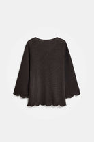 Peraluna Breeze Tunik, Kadın Triko Tunik - Koyu Kahve