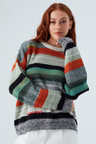 Peraluna-Camila Pullover Bol Kesim El İşlemeli Kadın Triko Kazak-Kazak & Triko-2-Milagron.com