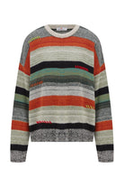 Peraluna-Camila Pullover Bol Kesim El İşlemeli Kadın Triko Kazak-Kazak & Triko-7-Milagron.com