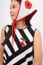 Peraluna-Cherry Pin El Yapımı Kiraz Broş Kırmızı-Broş-4-Milagron.com