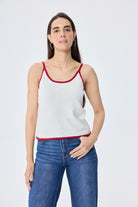 Peraluna-Desert Palm Kadın Triko Atlet Ekru-Bluz-2-Milagron.com