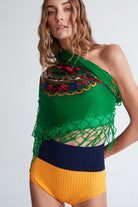 Peraluna-Dora Shorts Ribana Örgü Kadın Triko Tayt Şort -Şort-5-Milagron.com