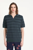 Peraluna-Far Afield Marsan Polo Bisiklet Yaka Kısa Kol %100 Organik Pamuk Erkek Triko Tişört-T-Shirts-1-Milagron.com