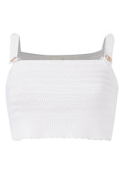 Peraluna-Iris Bralette Balık Sırtı Örgü Altın Renk Düğmeli Kadın Triko Bralet Ekru-Bralet-8-Milagron.com