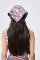 Peraluna-Isla, Jakarlı Organik Pamuk Triko Bandana Multi̇ Li̇la-Eşarp-6-Milagron.com