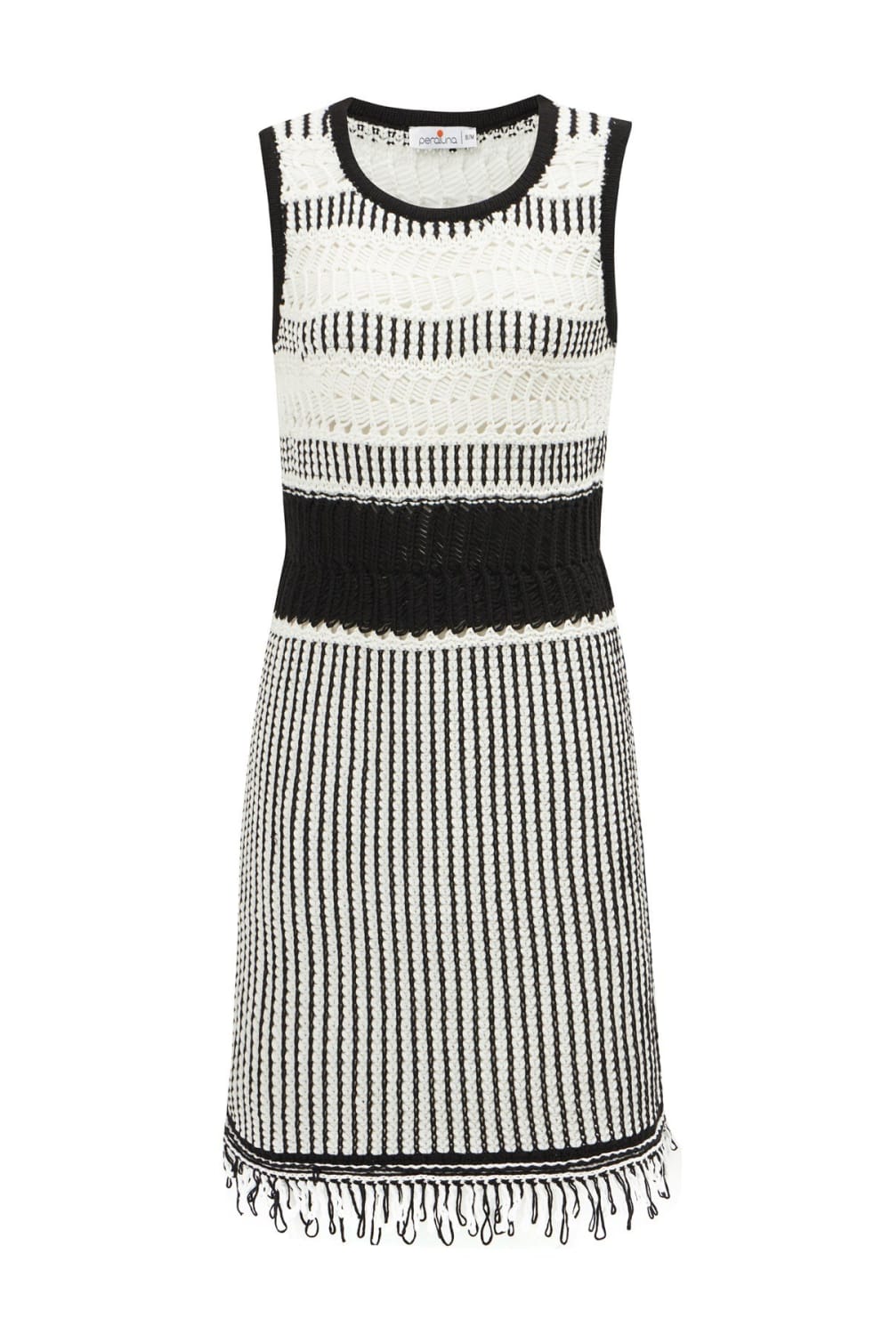 Peraluna-Ki̇yo Dress Kolsuz Pamuklu Diz Hizası Yazlık Kadın Elbise-Elbise-17-Milagron.com