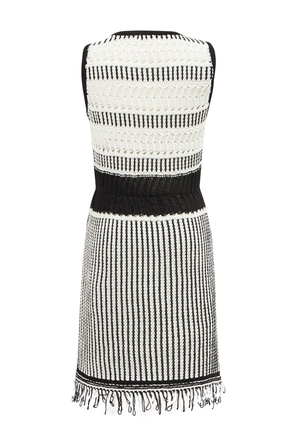 Peraluna-Ki̇yo Dress Kolsuz Pamuklu Diz Hizası Yazlık Kadın Elbise-Elbise-18-Milagron.com