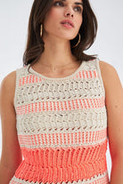 Peraluna-Ki̇yo Dress Kolsuz Pamuklu Diz Hizası Yazlık Kadın Elbise-Elbise-5-Milagron.com