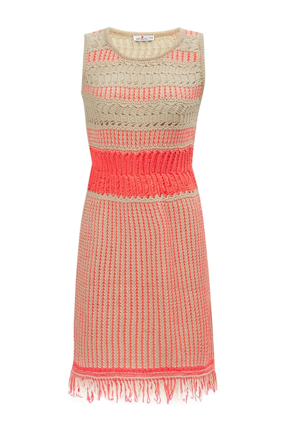 Peraluna-Ki̇yo Dress Kolsuz Pamuklu Diz Hizası Yazlık Kadın Elbise-Elbise-8-Milagron.com