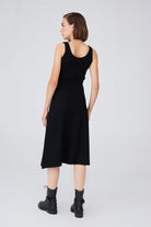 Peraluna-Kloş Kesim Kaşmir Karışım Diz Altı Triko Etek-Etek-16-Milagron.com