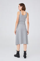 Peraluna-Kloş Kesim Kaşmir Karışım Diz Altı Triko Etek-Etek-22-Milagron.com