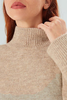 Peraluna-Macumba Pullover Balıkçı Yaka Yumuşak Dokulu Kadın Triko Kazak-Kazak & Triko-24-Milagron.com