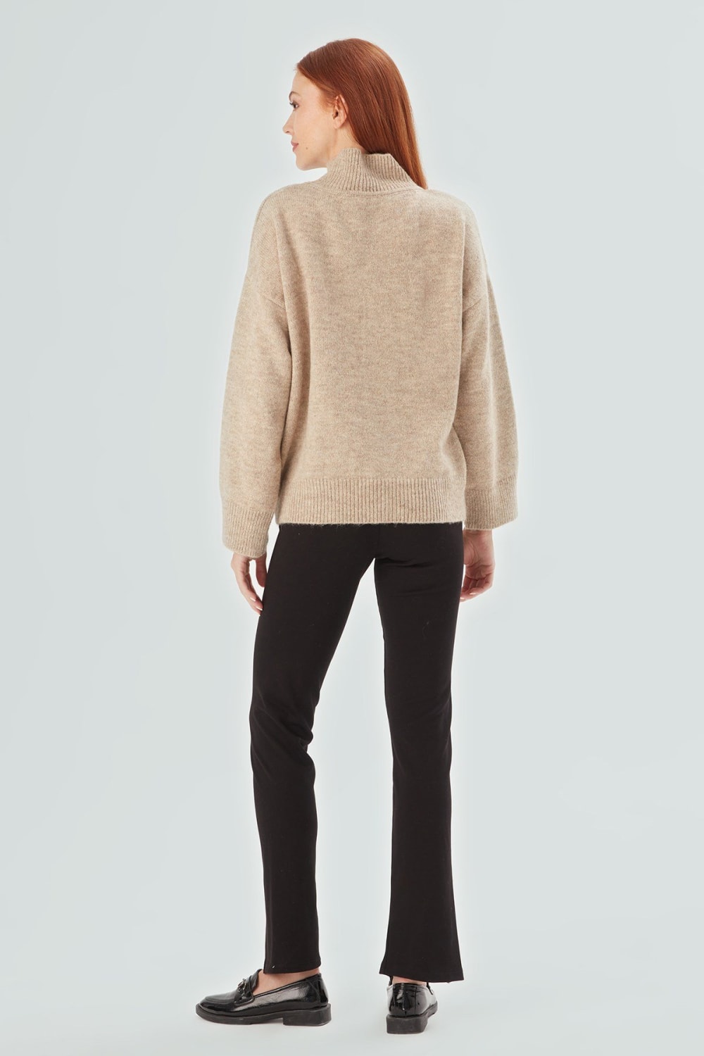 Peraluna-Macumba Pullover Balıkçı Yaka Yumuşak Dokulu Kadın Triko Kazak-Kazak & Triko-27-Milagron.com