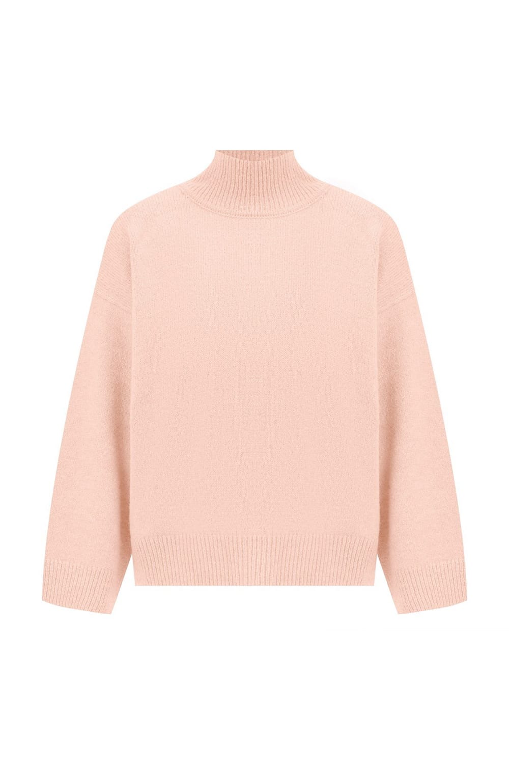 Peraluna-Macumba Pullover Balıkçı Yaka Yumuşak Dokulu Kadın Triko Kazak-Kazak & Triko-45-Milagron.com