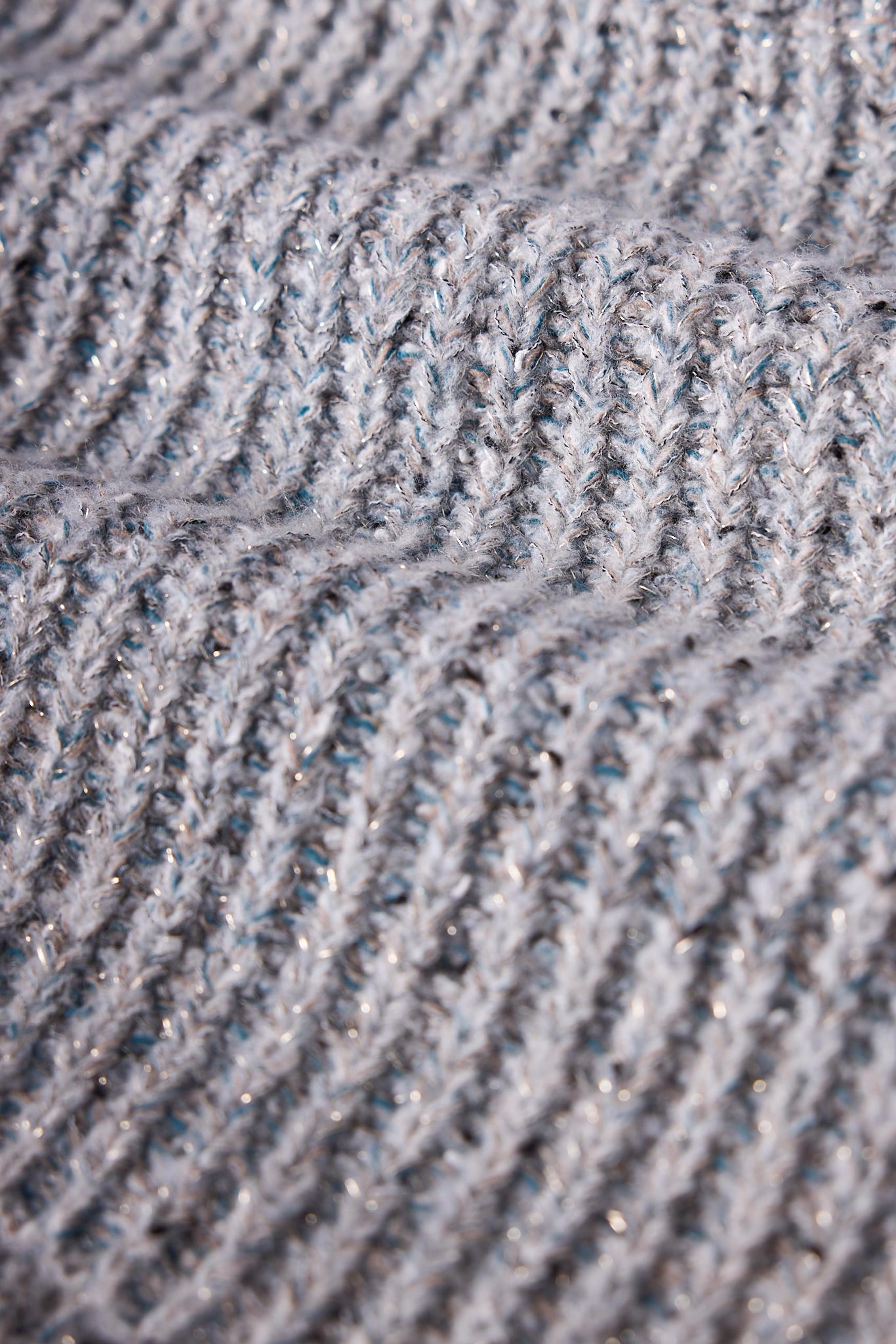 Peraluna-Maggie Selanik Örgü Kalın Triko Kazak Ekru Multi-Kazak & Triko-6-Milagron.com