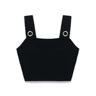 Peraluna-Martha, Düz örgü, Geniş Askılı Kadın Rayon Triko Bralet Si̇yah-Bralet-8-Milagron.com