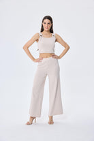 Peraluna-Martha, Düz örgü, Geniş Askılı Kadın Rayon Triko Bralet Taş-Bralet-1-Milagron.com