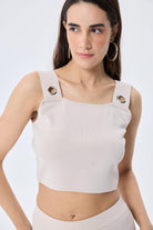 Peraluna-Martha, Düz örgü, Geniş Askılı Kadın Rayon Triko Bralet Taş-Bralet-4-Milagron.com