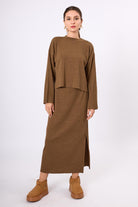 Peraluna-Molly Midi Boy Ribana Triko Etek-Etek-5-Milagron.com