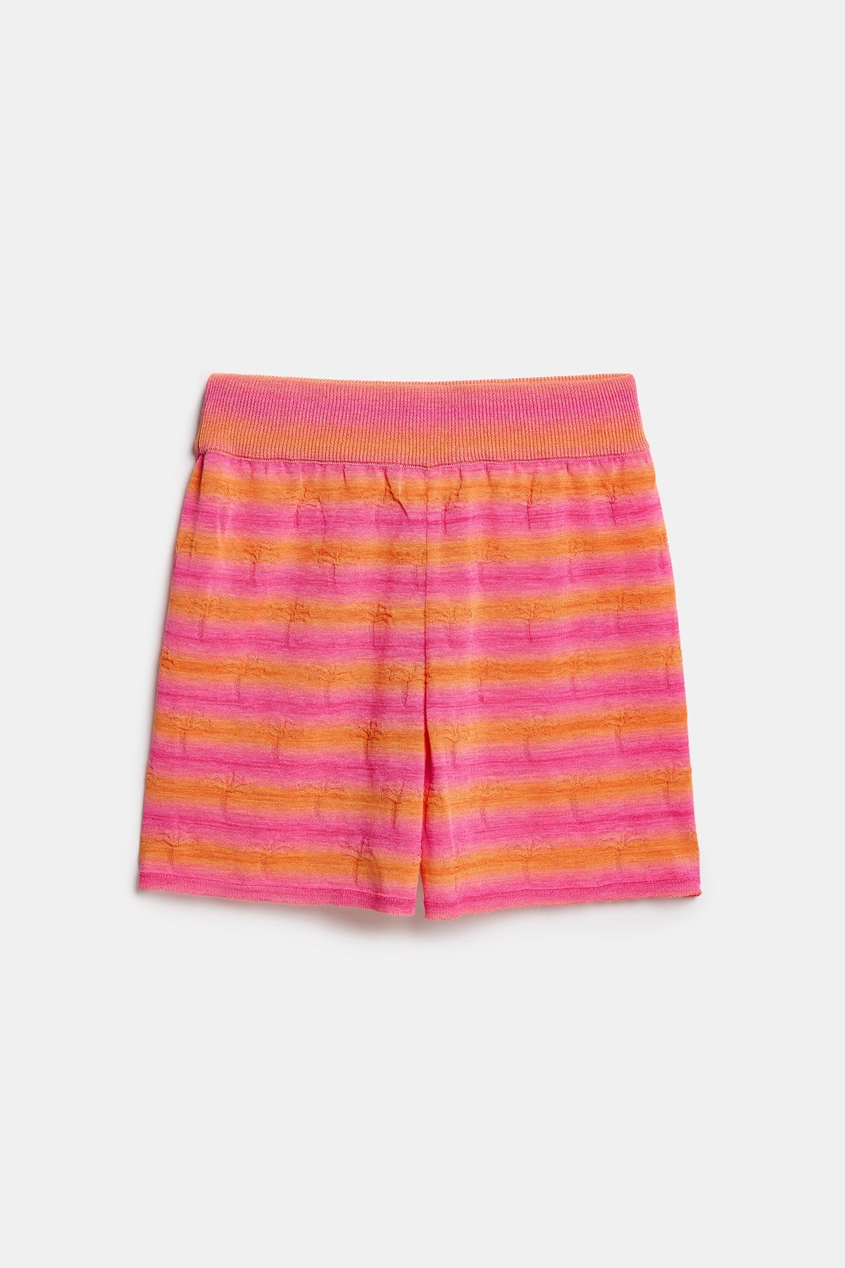Peraluna Sunset Bloom Şort, Kadın Şort - Pembe Turuncu Multi