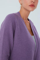 Peraluna-Reglan Kollu Kaşmir Karışım Kısa Kadın Triko Bolero -Kazak & Triko-13-Milagron.com