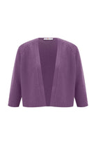 Peraluna-Reglan Kollu Kaşmir Karışım Kısa Kadın Triko Bolero -Kazak & Triko-17-Milagron.com