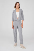 Peraluna-Reglan Kollu Kaşmir Karışım Kısa Kadın Triko Bolero -Kazak & Triko-25-Milagron.com