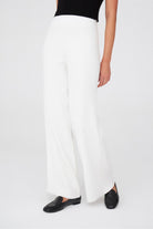 Peraluna-Ribana Örgü Rahat Kesim Boru Paça Triko Pantolon-Pantolon-6-Milagron.com