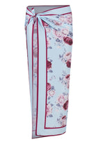 Peraluna-Rosemarry Scarfe Gül Desen Baskılı Saten Eşarp Turkuaz-Eşarp-9-Milagron.com