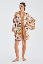 Peraluna-Sahra Kimono Güneş Desenli 90 Cm Şifon Yazlık Kadın Kimono-Kimono-1-Milagron.com