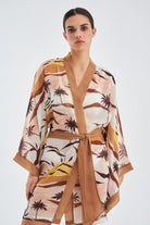 Peraluna-Sahra Kimono Güneş Desenli 90 Cm Şifon Yazlık Kadın Kimono-Kimono-2-Milagron.com