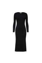 Peraluna-Styleboom X Dorset Dress Toka Detaylı Ribana Örgü Midi Kadın Triko Elbise-Elbise-11-Milagron.com