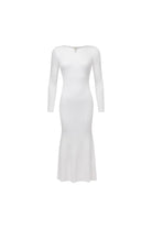 Peraluna-Styleboom X Dorset Dress Toka Detaylı Ribana Örgü Midi Kadın Triko Elbise-Elbise-18-Milagron.com