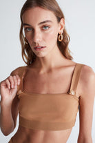 Peraluna-Styleboom X Elizabeth Bralet Düğme Detaylı Askılı Kadın Triko Bralet -Crop Top-12-Milagron.com