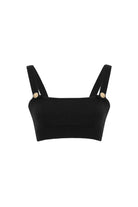 Peraluna-Styleboom X Elizabeth Bralet Düğme Detaylı Askılı Kadın Triko Bralet -Crop Top-29-Milagron.com