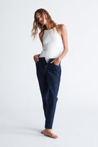 Peraluna-Styleboom X Greta Body Halter Yaka Arkası Çapraz Alttan Çıtçıtlı Kadın Triko Body -Body-29-Milagron.com