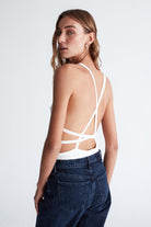 Peraluna-Styleboom X Greta Body Halter Yaka Arkası Çapraz Alttan Çıtçıtlı Kadın Triko Body -Body-31-Milagron.com