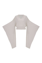 Peraluna-Viskon Karışım Egzotik Kadın Triko Kimono-Kimono-6-Milagron.com