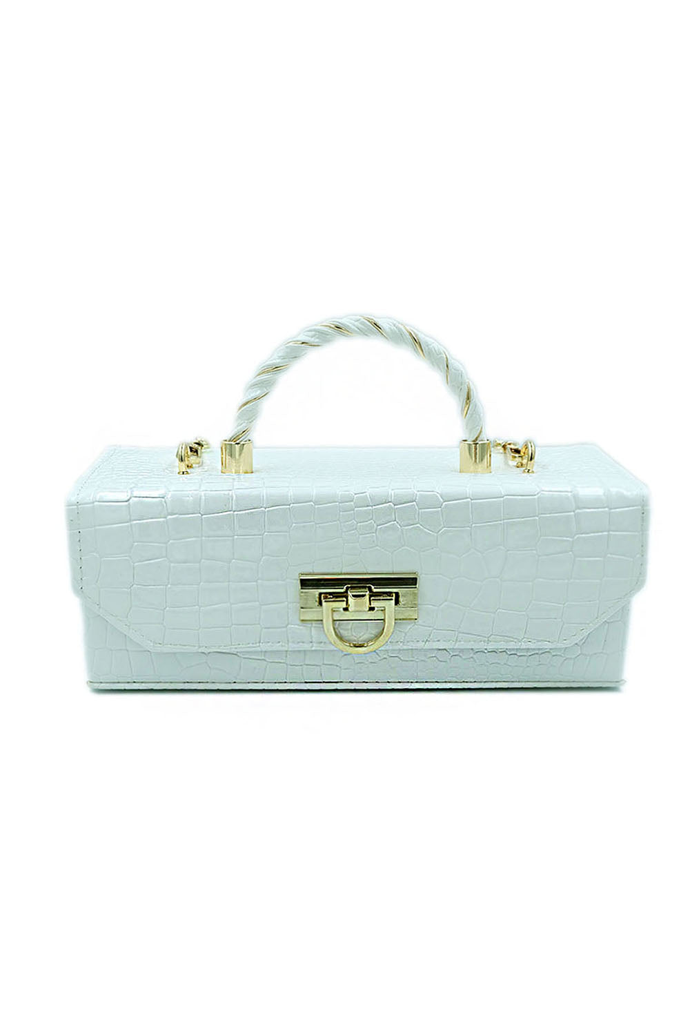 Petra Petrova-Beyaz Kutu Çanta-Çanta Aksesuarları-1-Milagron.com