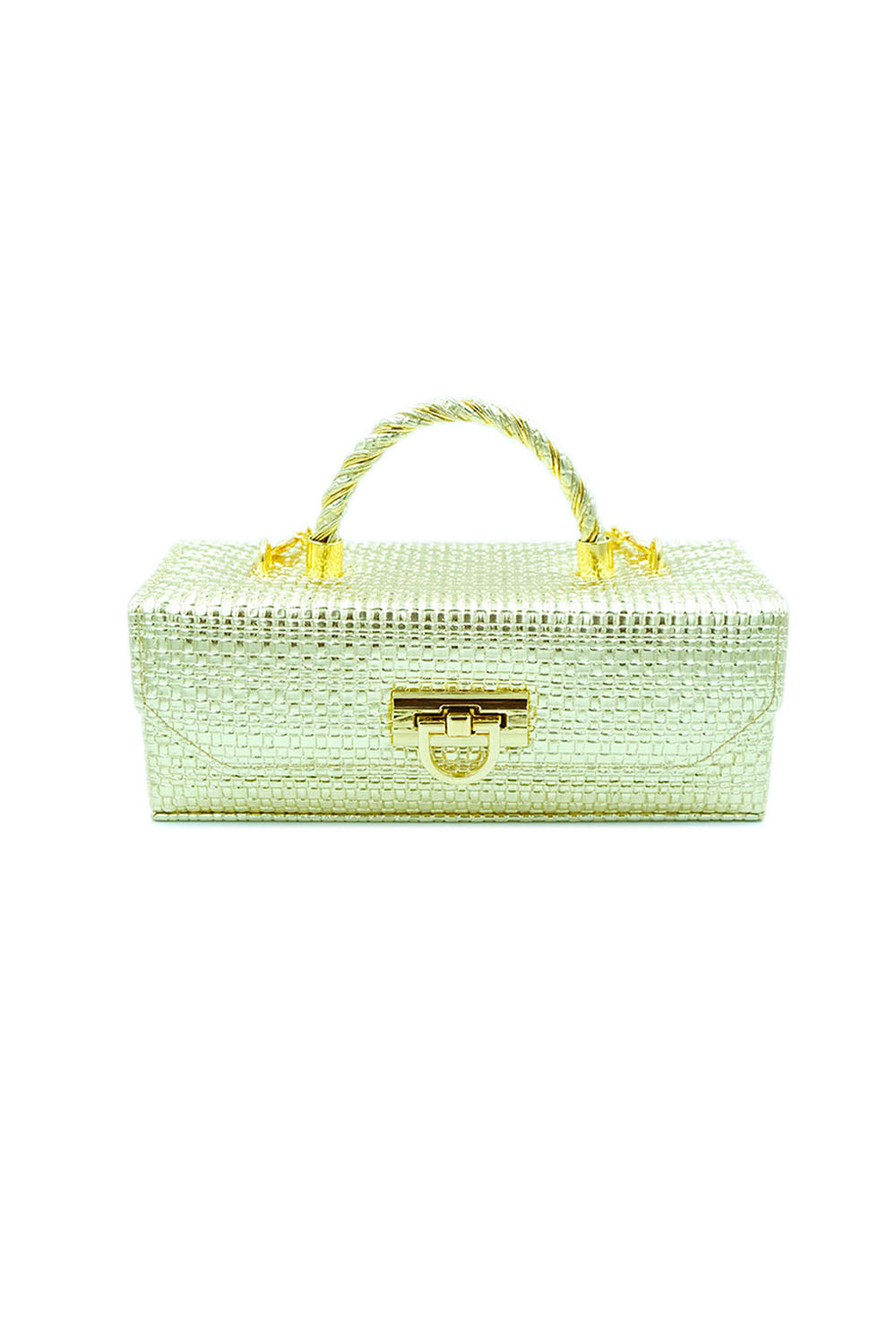 Petra Petrova-Gold Kutu Çanta-El Çantası-2-Milagron.com