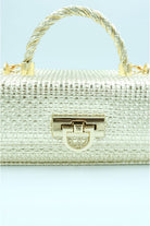 Petra Petrova-Gold Kutu Çanta-El Çantası-3-Milagron.com