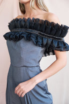 Petra Petrova-Gri Fırfırlı Tulum İvy-Tulum-4-Milagron.com