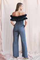 Petra Petrova-Gri Fırfırlı Tulum İvy-Tulum-5-Milagron.com